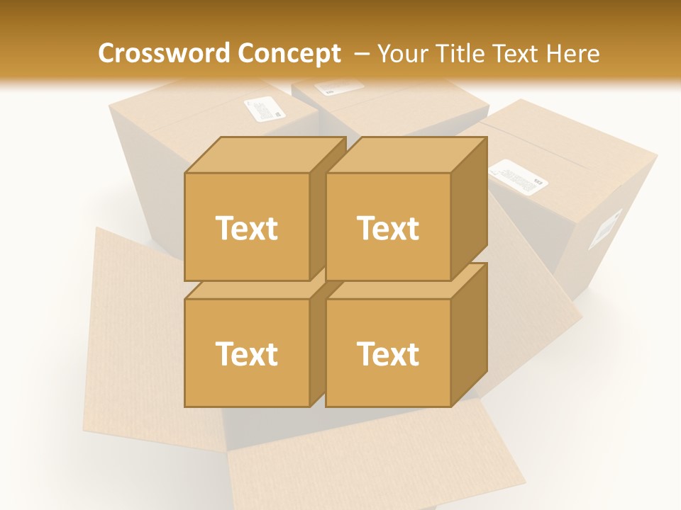 Pack Mail Network PowerPoint Template
