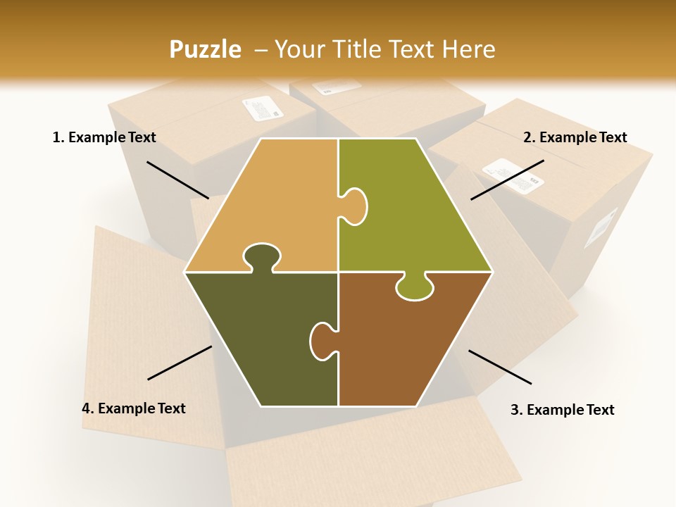 Pack Mail Network PowerPoint Template