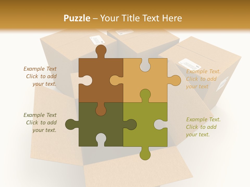 Pack Mail Network PowerPoint Template