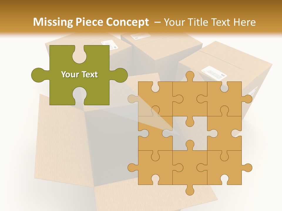 Pack Mail Network PowerPoint Template