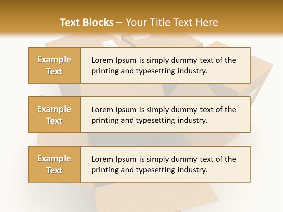 Pack Mail Network PowerPoint Template