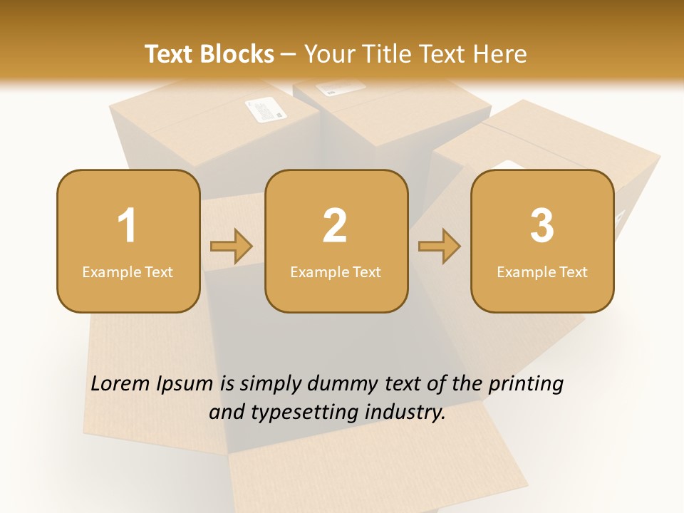 Pack Mail Network PowerPoint Template