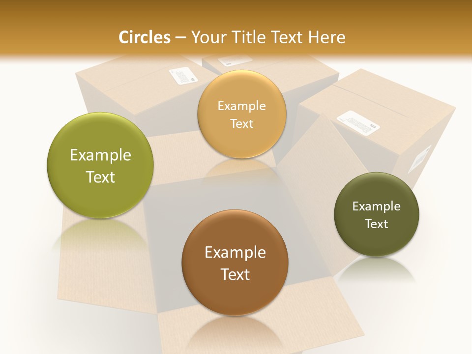 Pack Mail Network PowerPoint Template