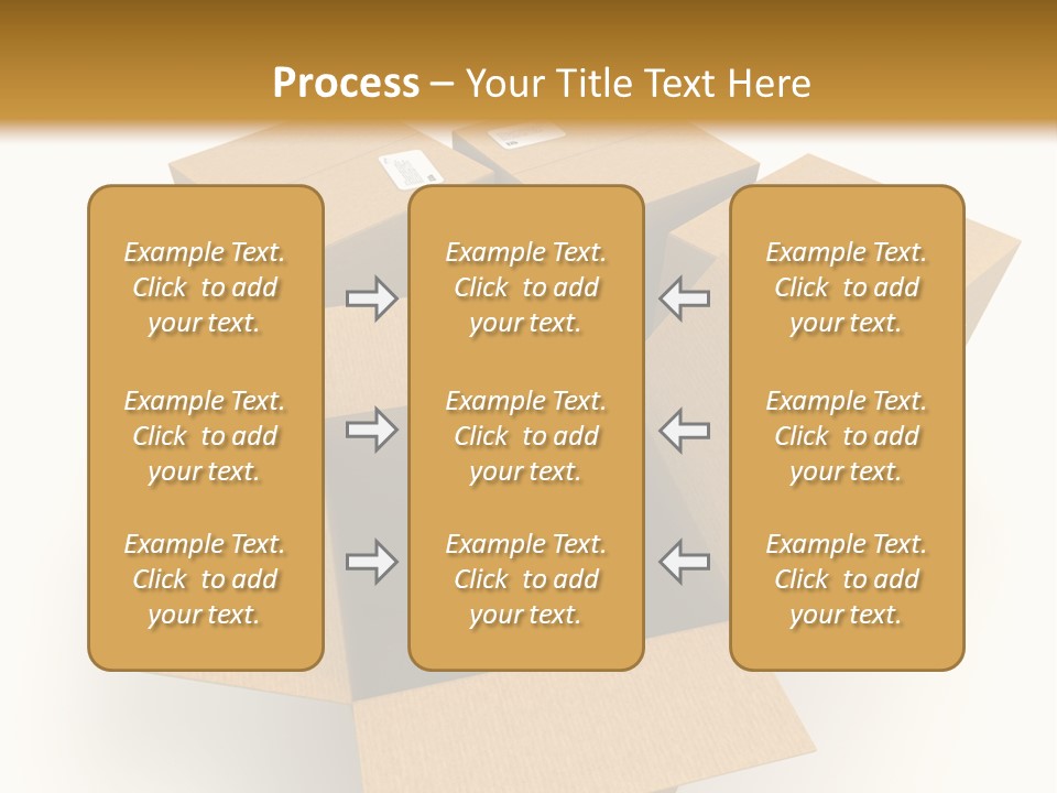 Pack Mail Network PowerPoint Template