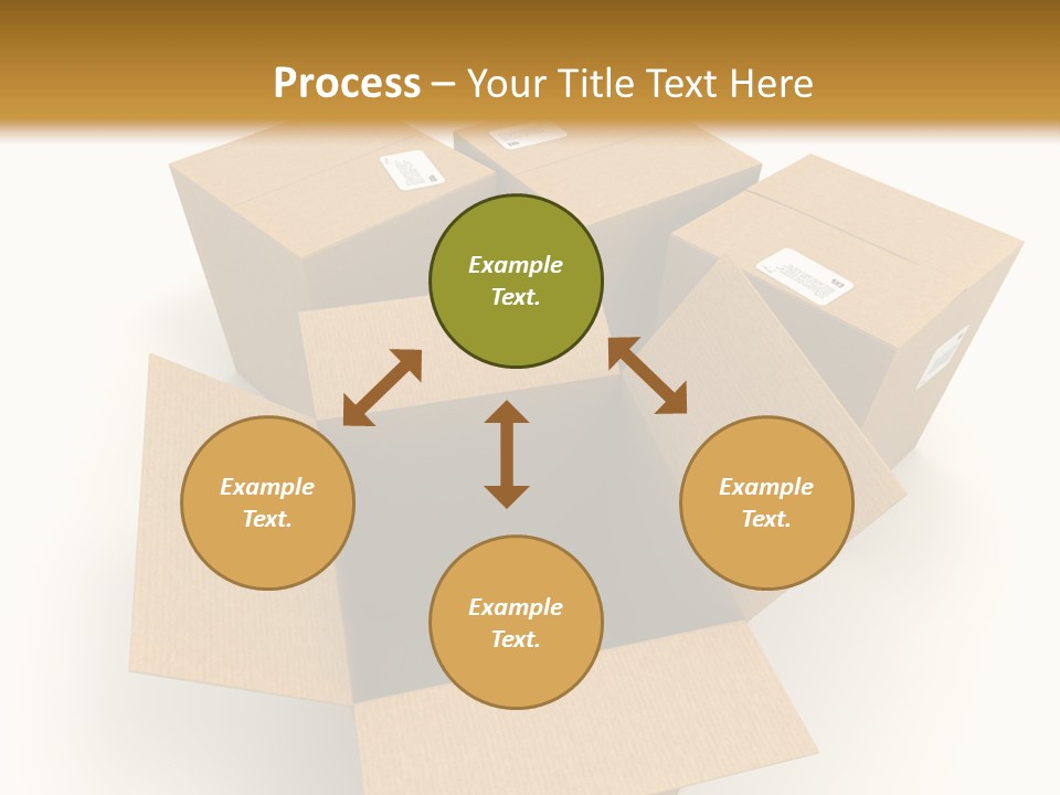 Pack Mail Network PowerPoint Template