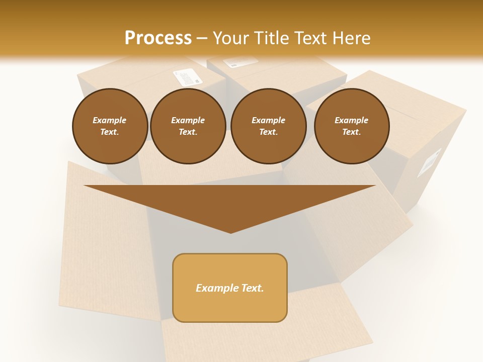 Pack Mail Network PowerPoint Template