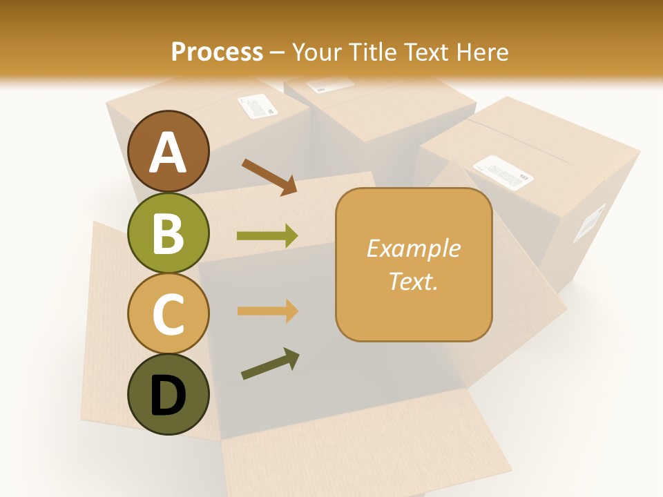 Pack Mail Network PowerPoint Template