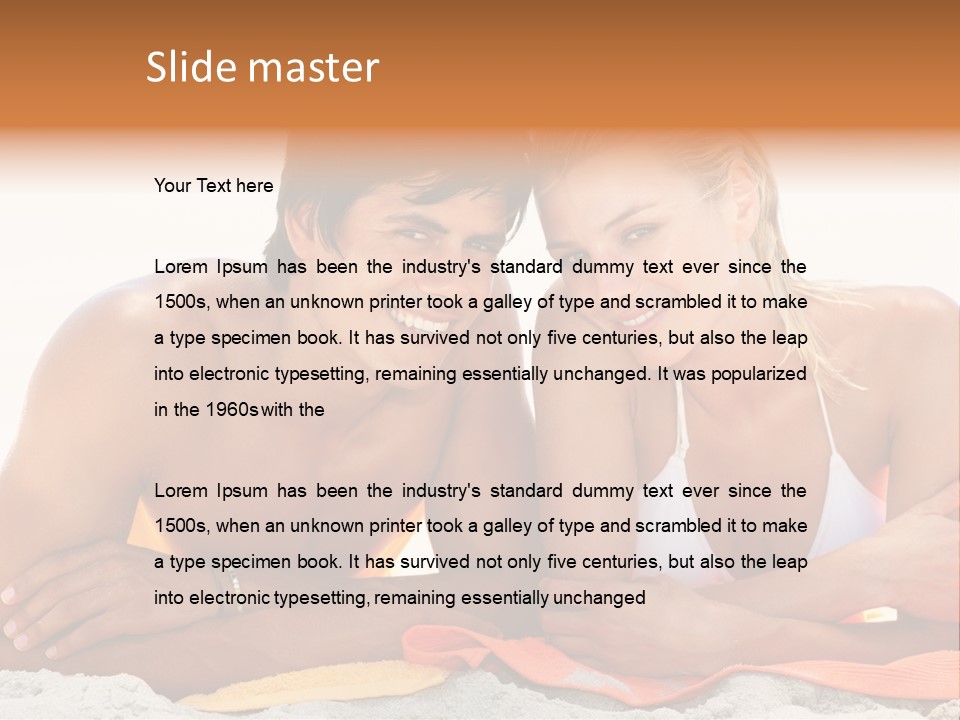 Coup De Main Entrep Envoi PowerPoint Template