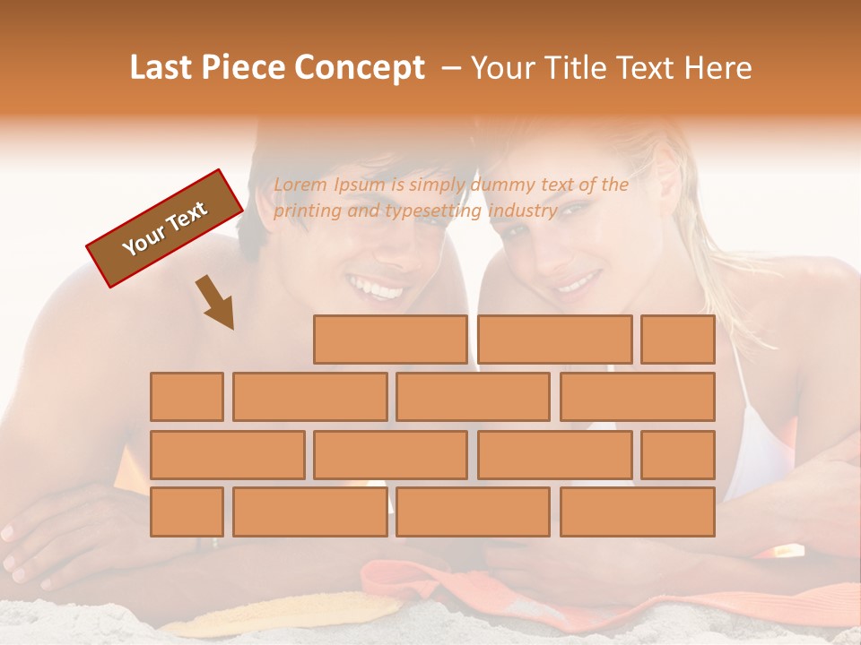 Coup De Main Entrep Envoi PowerPoint Template