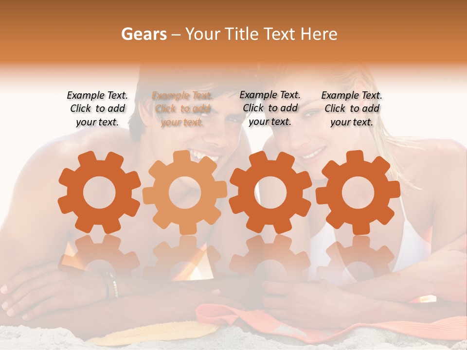 Coup De Main Entrep Envoi PowerPoint Template