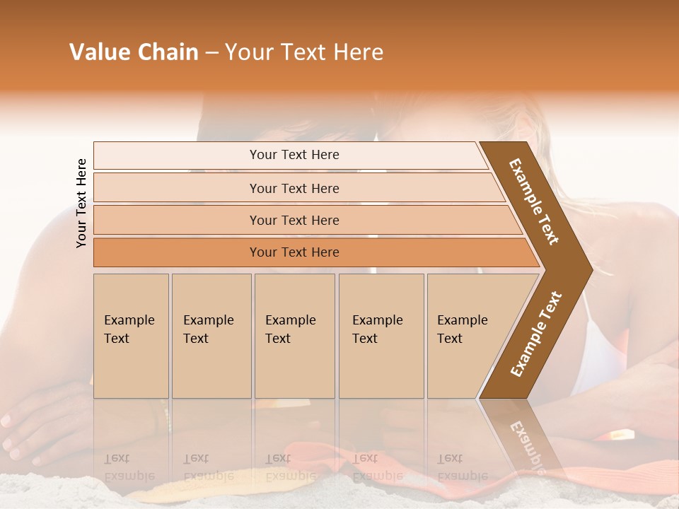 Coup De Main Entrep Envoi PowerPoint Template