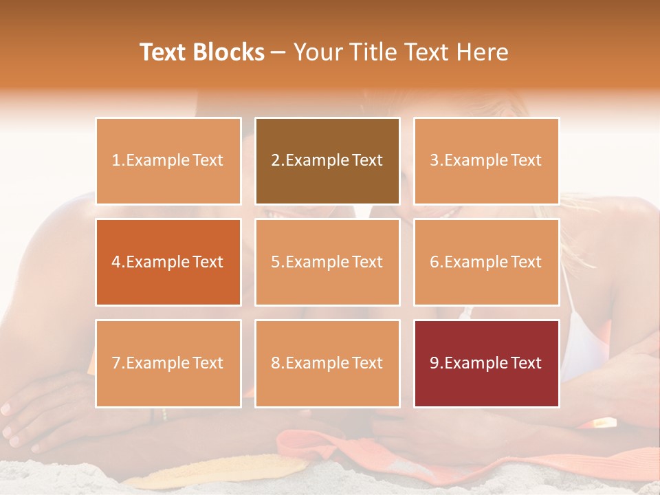 Coup De Main Entrep Envoi PowerPoint Template