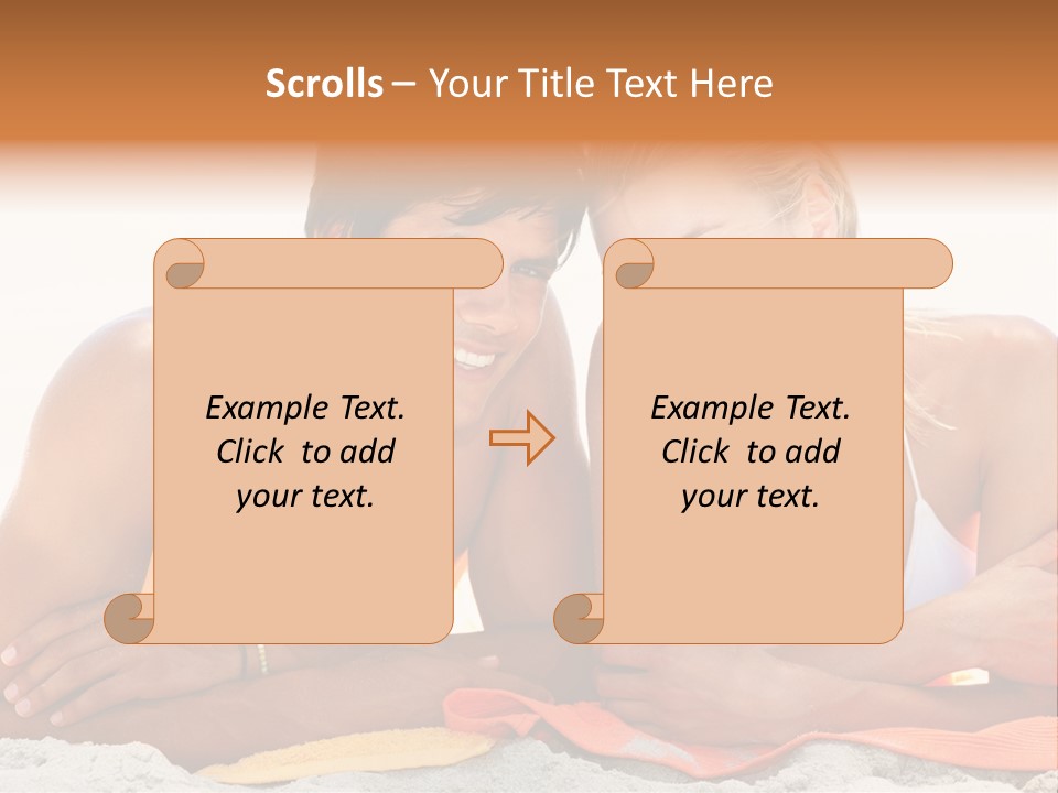 Coup De Main Entrep Envoi PowerPoint Template