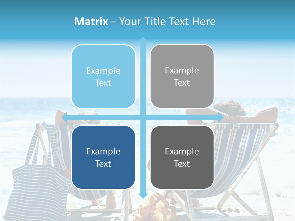 Couple Picnic Sea PowerPoint Template