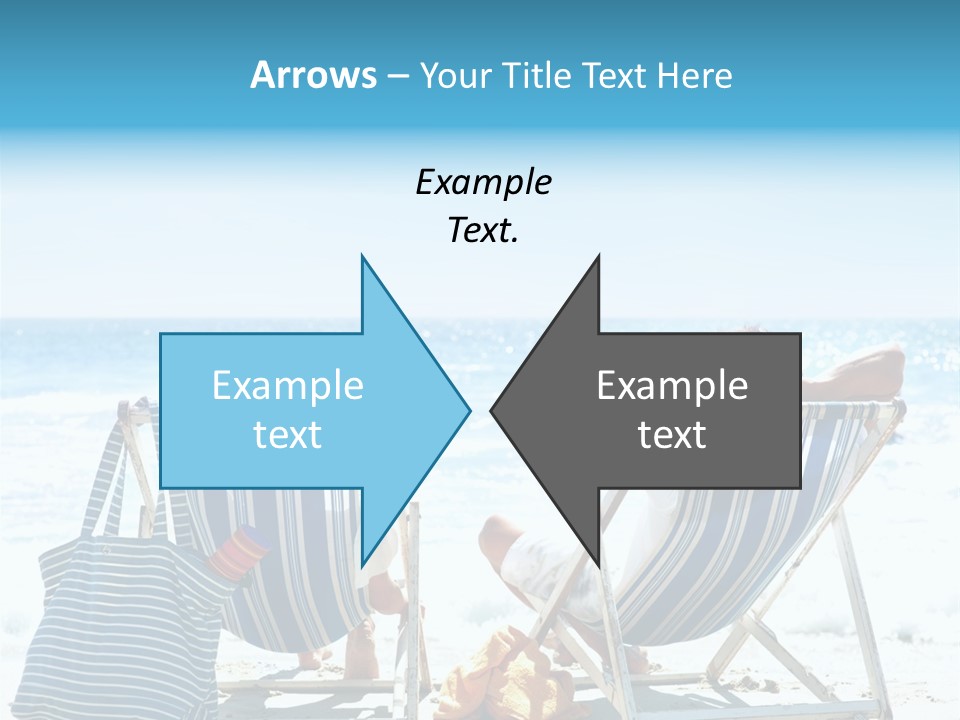 Couple Picnic Sea PowerPoint Template