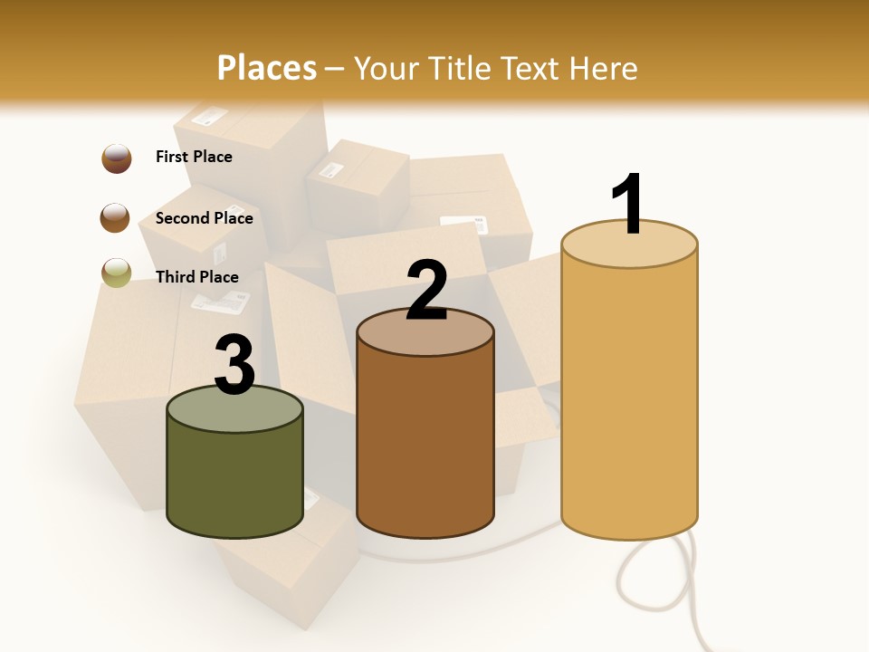 Work Cardboard Farming PowerPoint Template