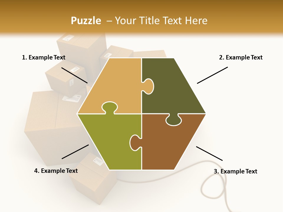 Work Cardboard Farming PowerPoint Template