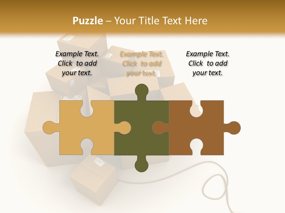 Work Cardboard Farming PowerPoint Template