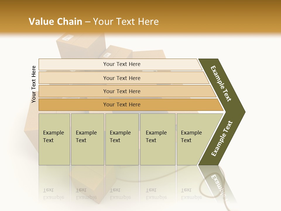 Work Cardboard Farming PowerPoint Template