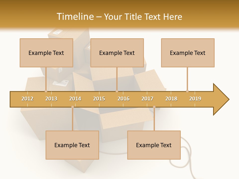 Work Cardboard Farming PowerPoint Template