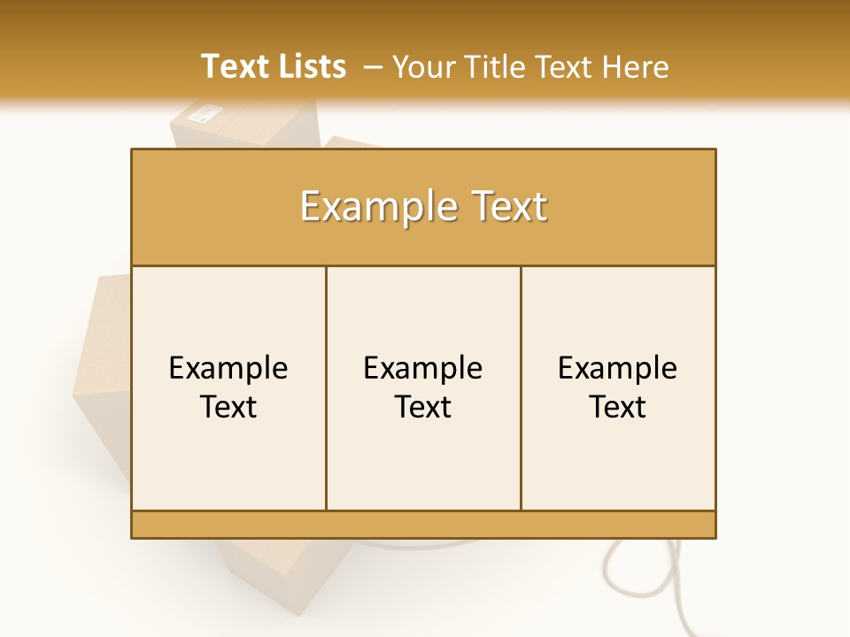 Work Cardboard Farming PowerPoint Template