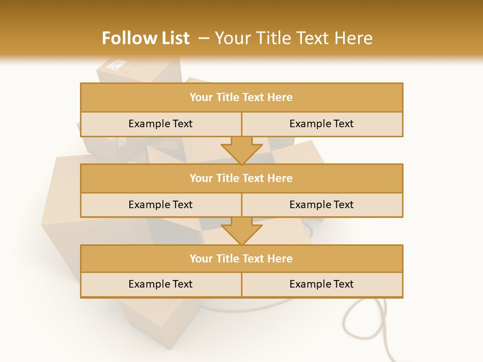 Work Cardboard Farming PowerPoint Template