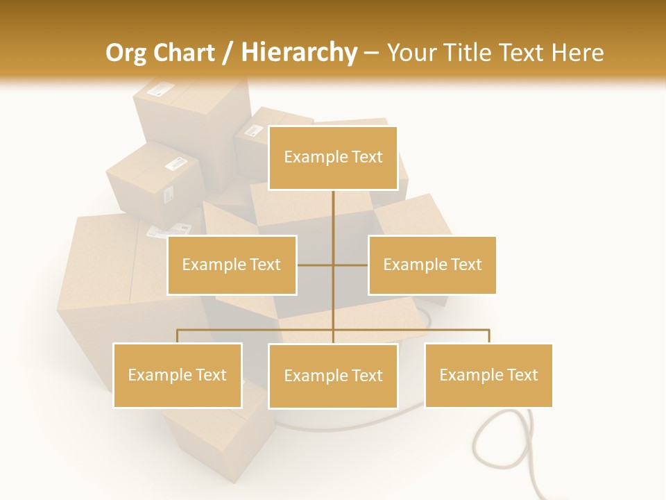 Work Cardboard Farming PowerPoint Template