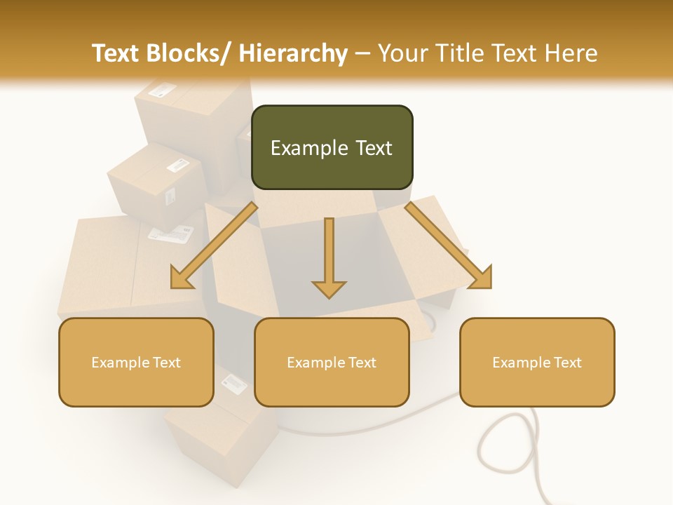 Work Cardboard Farming PowerPoint Template