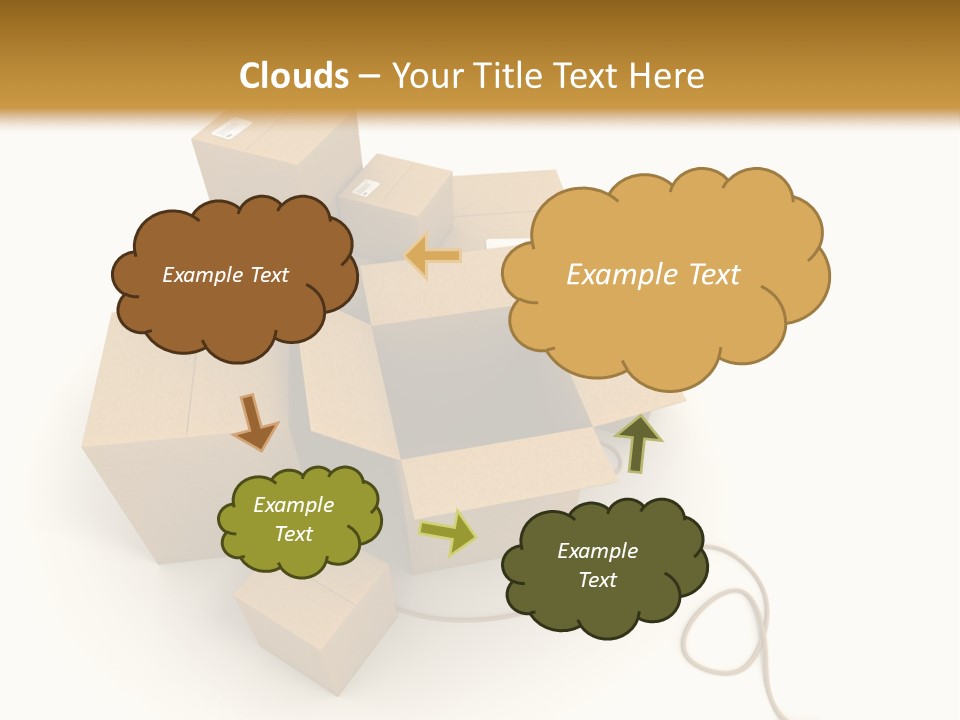 Work Cardboard Farming PowerPoint Template