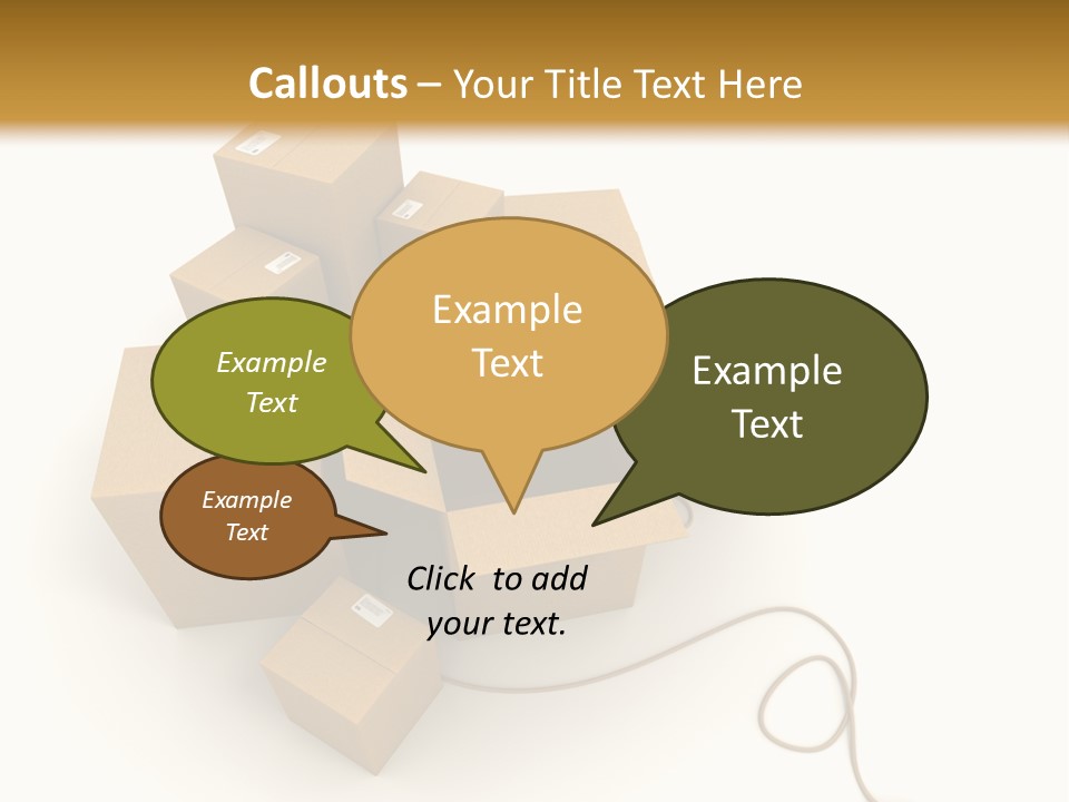 Work Cardboard Farming PowerPoint Template