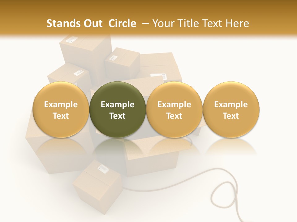 Work Cardboard Farming PowerPoint Template