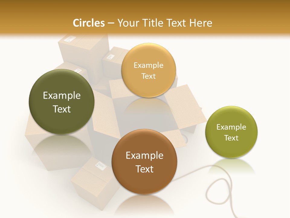 Work Cardboard Farming PowerPoint Template