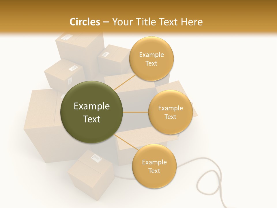 Work Cardboard Farming PowerPoint Template