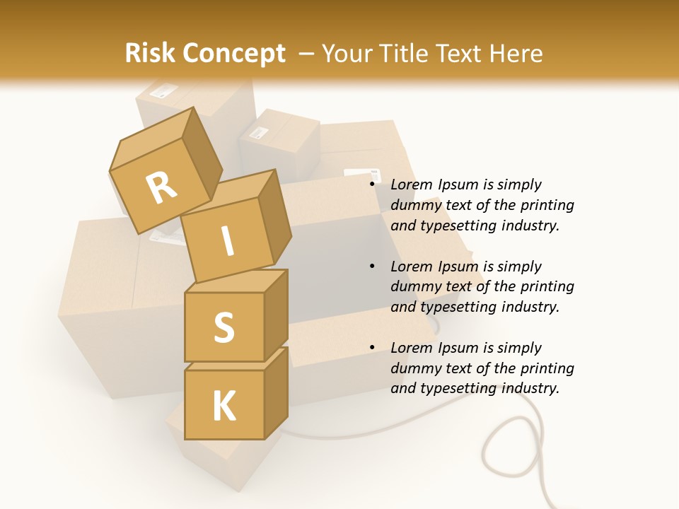 Work Cardboard Farming PowerPoint Template
