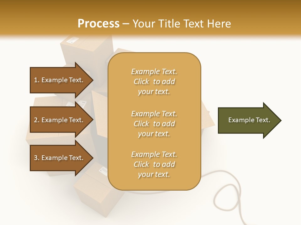 Work Cardboard Farming PowerPoint Template