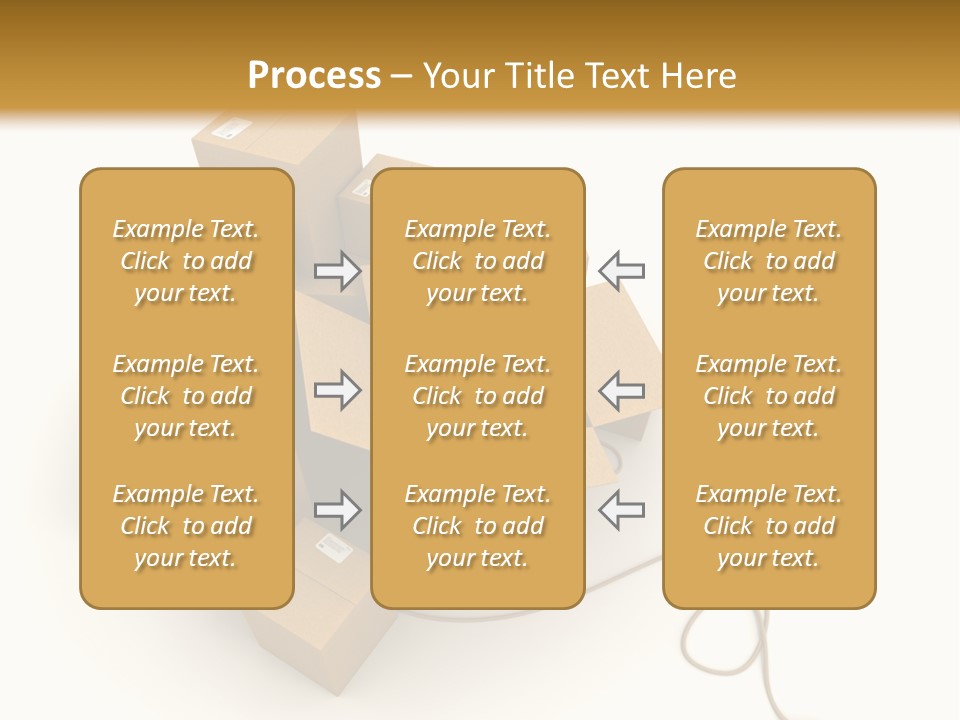 Work Cardboard Farming PowerPoint Template