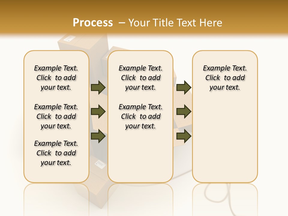 Work Cardboard Farming PowerPoint Template