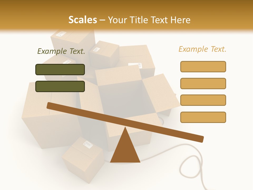Work Cardboard Farming PowerPoint Template