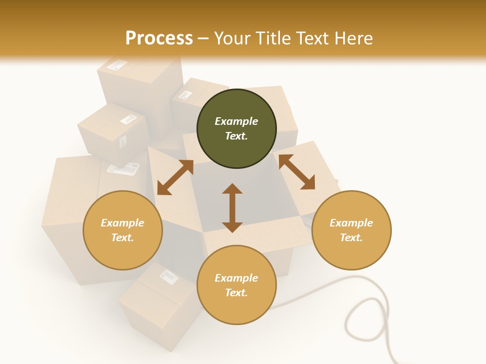 Work Cardboard Farming PowerPoint Template