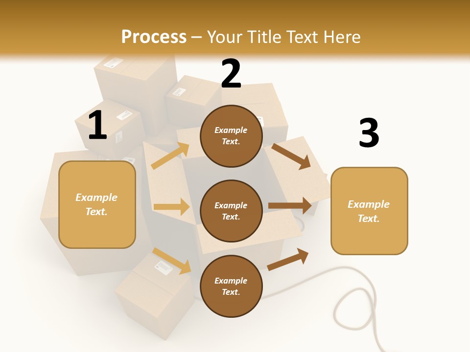 Work Cardboard Farming PowerPoint Template