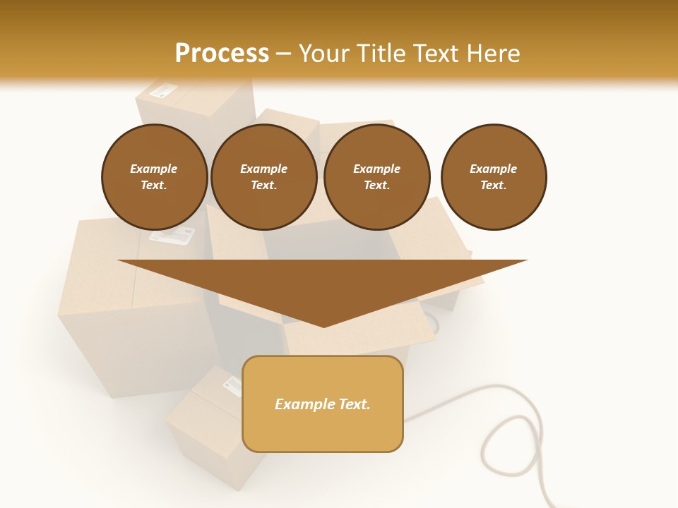 Work Cardboard Farming PowerPoint Template