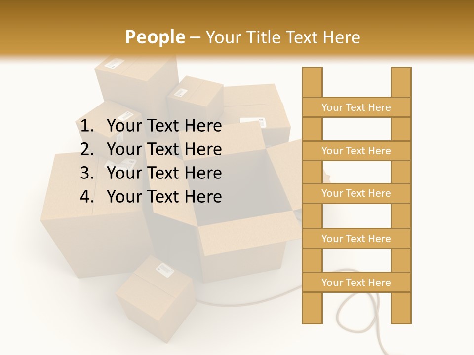 Work Cardboard Farming PowerPoint Template