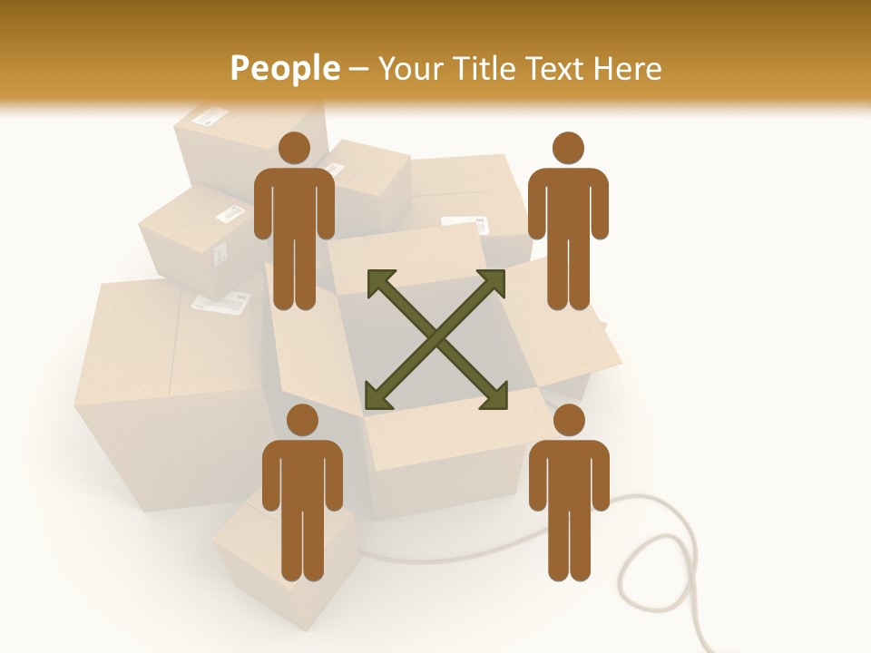 Work Cardboard Farming PowerPoint Template