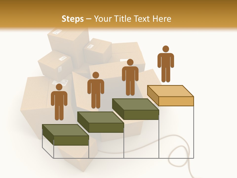 Work Cardboard Farming PowerPoint Template