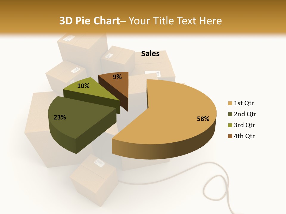 Work Cardboard Farming PowerPoint Template