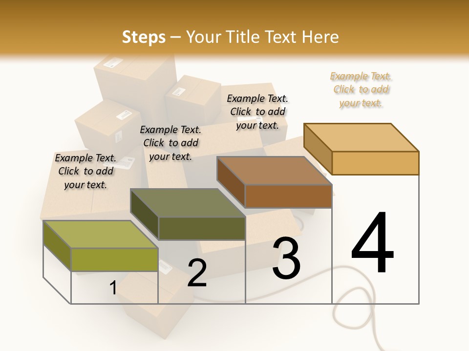 Work Cardboard Farming PowerPoint Template