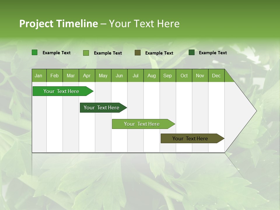 Green Bundle Ingredient PowerPoint Template