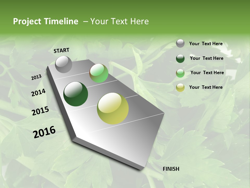 Green Bundle Ingredient PowerPoint Template