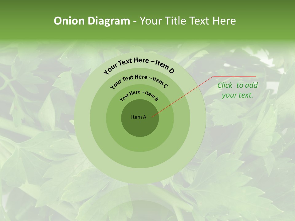 Green Bundle Ingredient PowerPoint Template