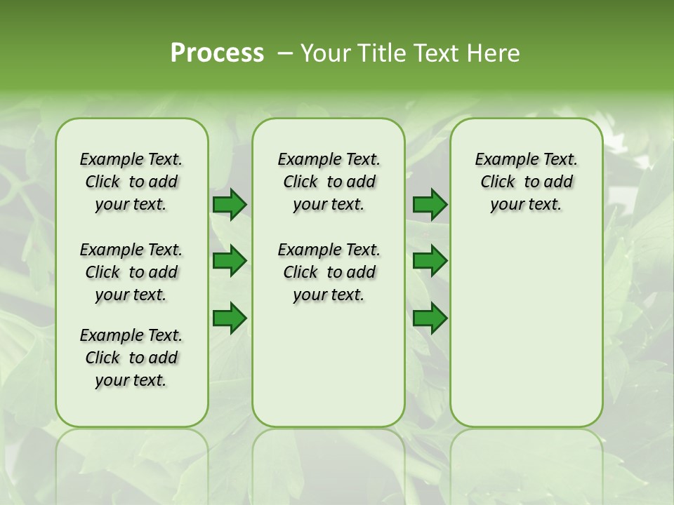 Green Bundle Ingredient PowerPoint Template